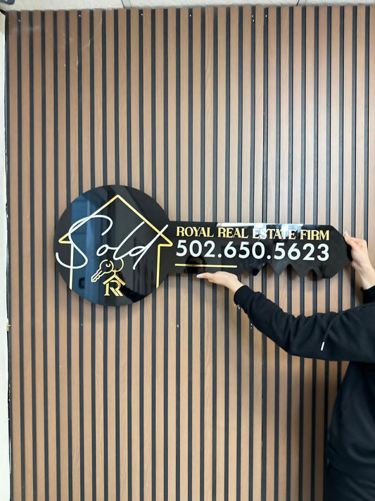 Custom Acrylic Flat Signs in Louisville, KY | Professional Business Signs