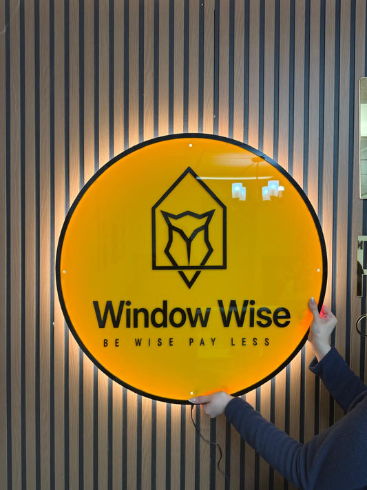 Acrylic Backlight Sign in Louisville, KY, Personalized | Business LED Sign
