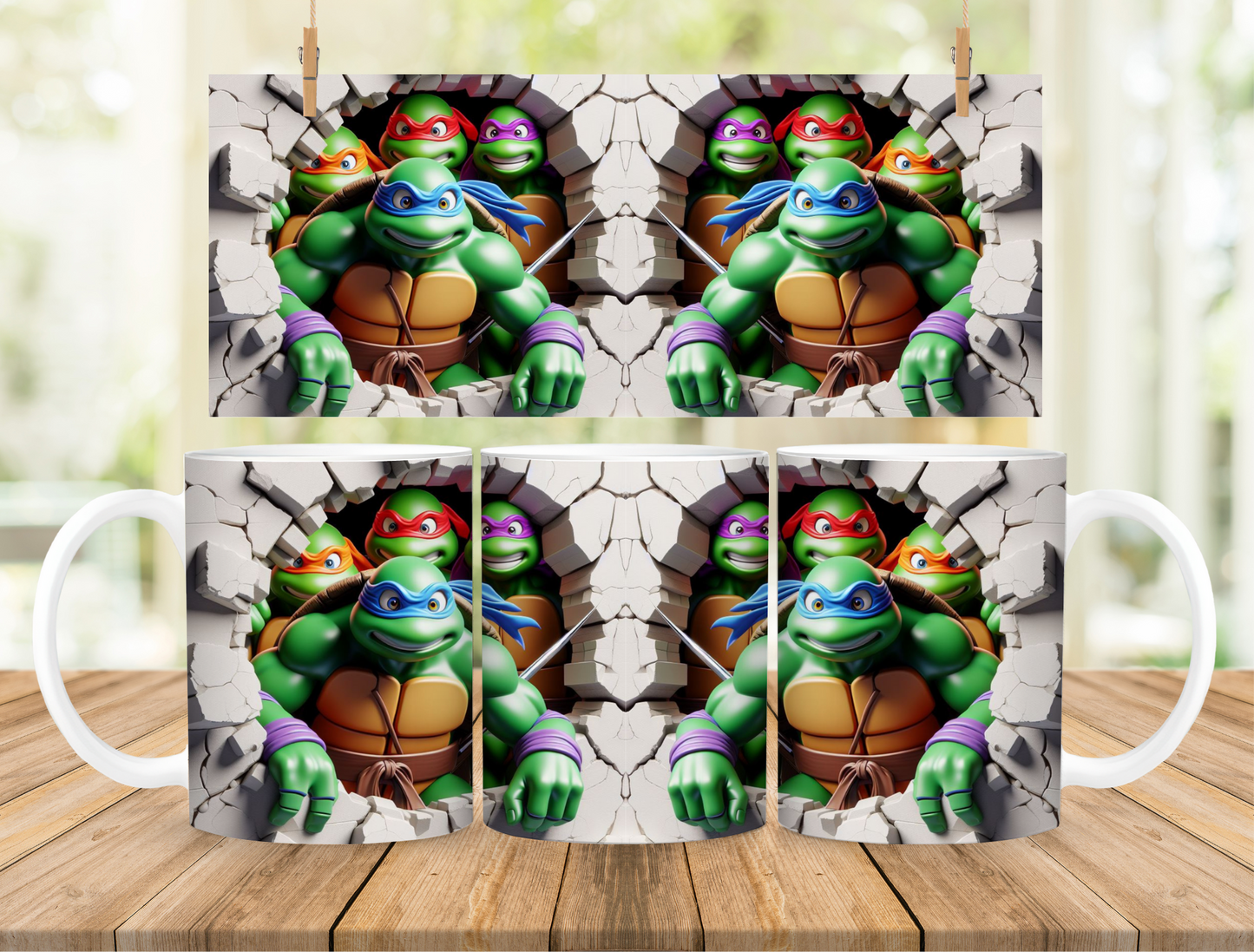Ninja Turtles Coffee Mug