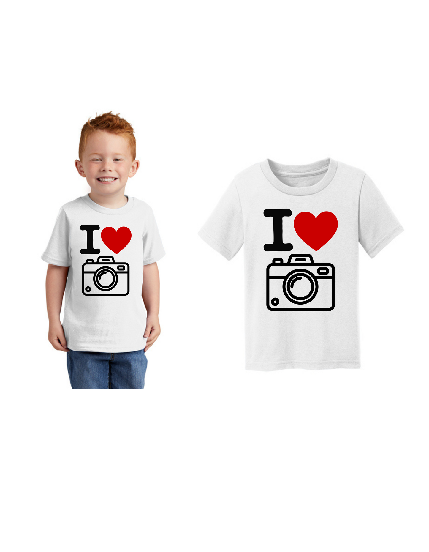 I Love Photos T-Shirts