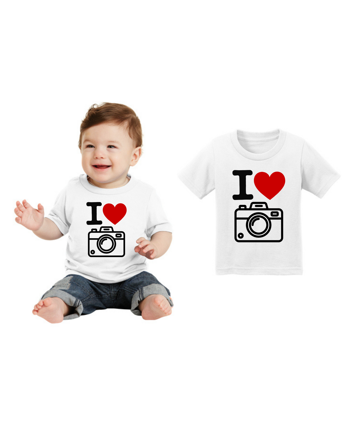 I Love Photos T-Shirts