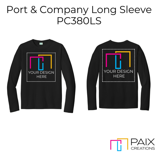 Port & Company Long Sleeve Performance Tee