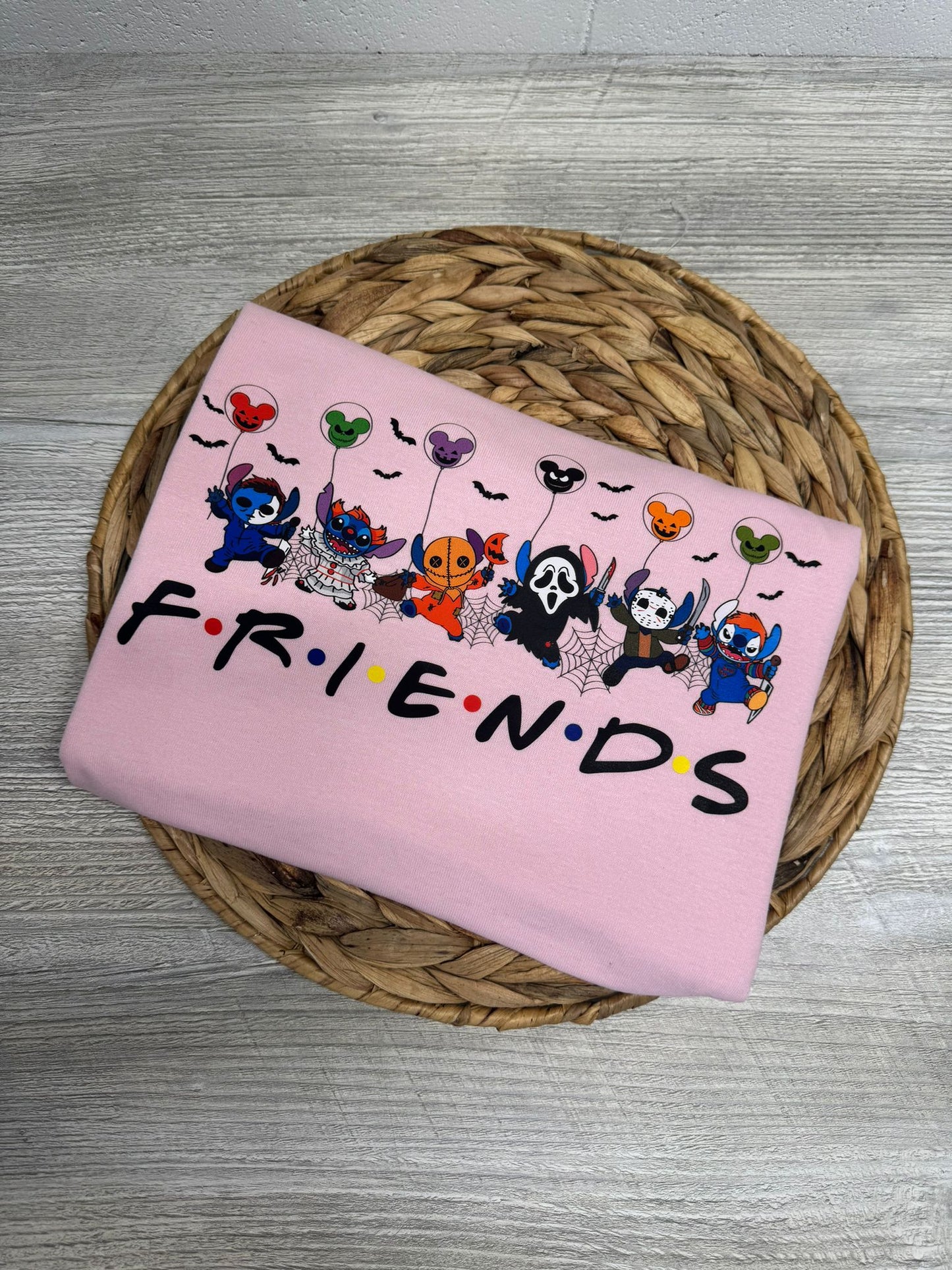 Friends Halloween Stitch T Shirt