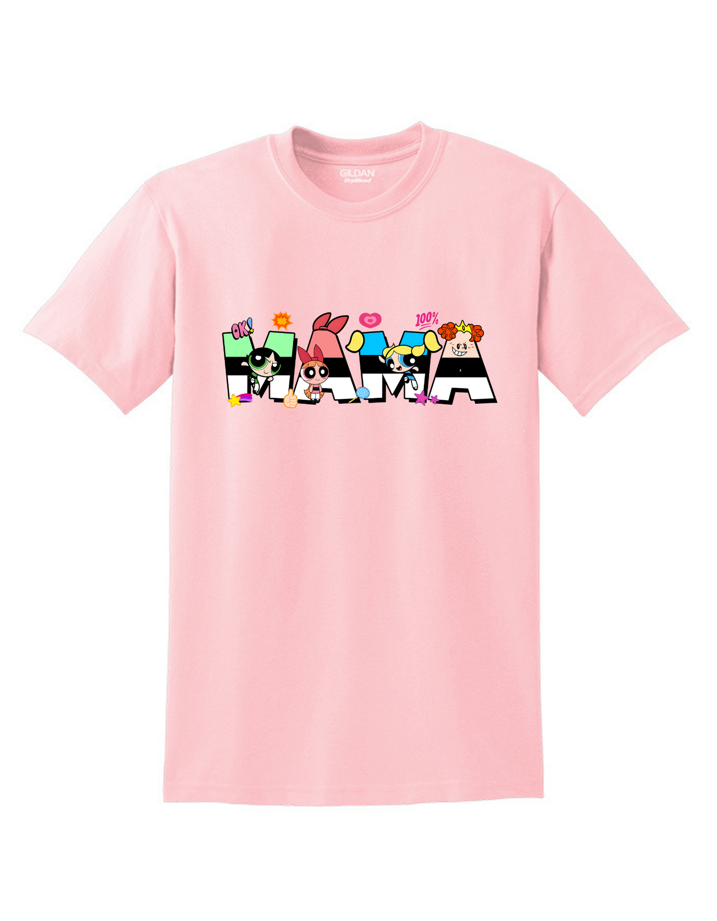 Camisetas de mami con dibujos animados