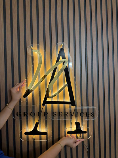 Custom 3D Acrylic Backlit Sign in Louisville, KY | Business LED Sign