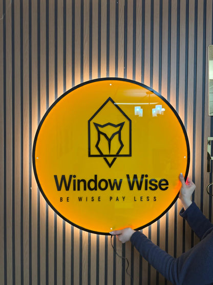 Custom 3D Acrylic Backlit Sign in Louisville, KY | Business LED Sign