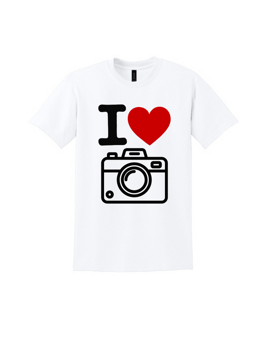 I Love Photos T-Shirts