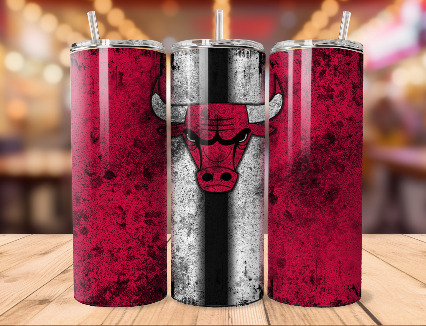 Chicago Bulls Skinny Tumbler