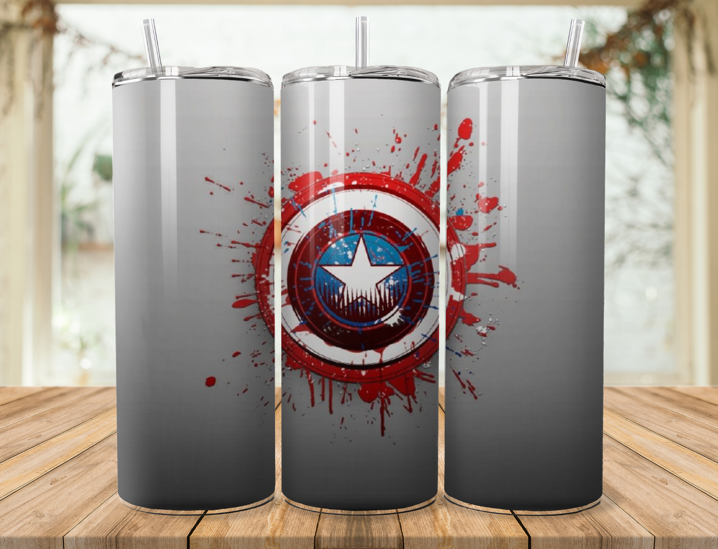 Captain America Marvel Cups