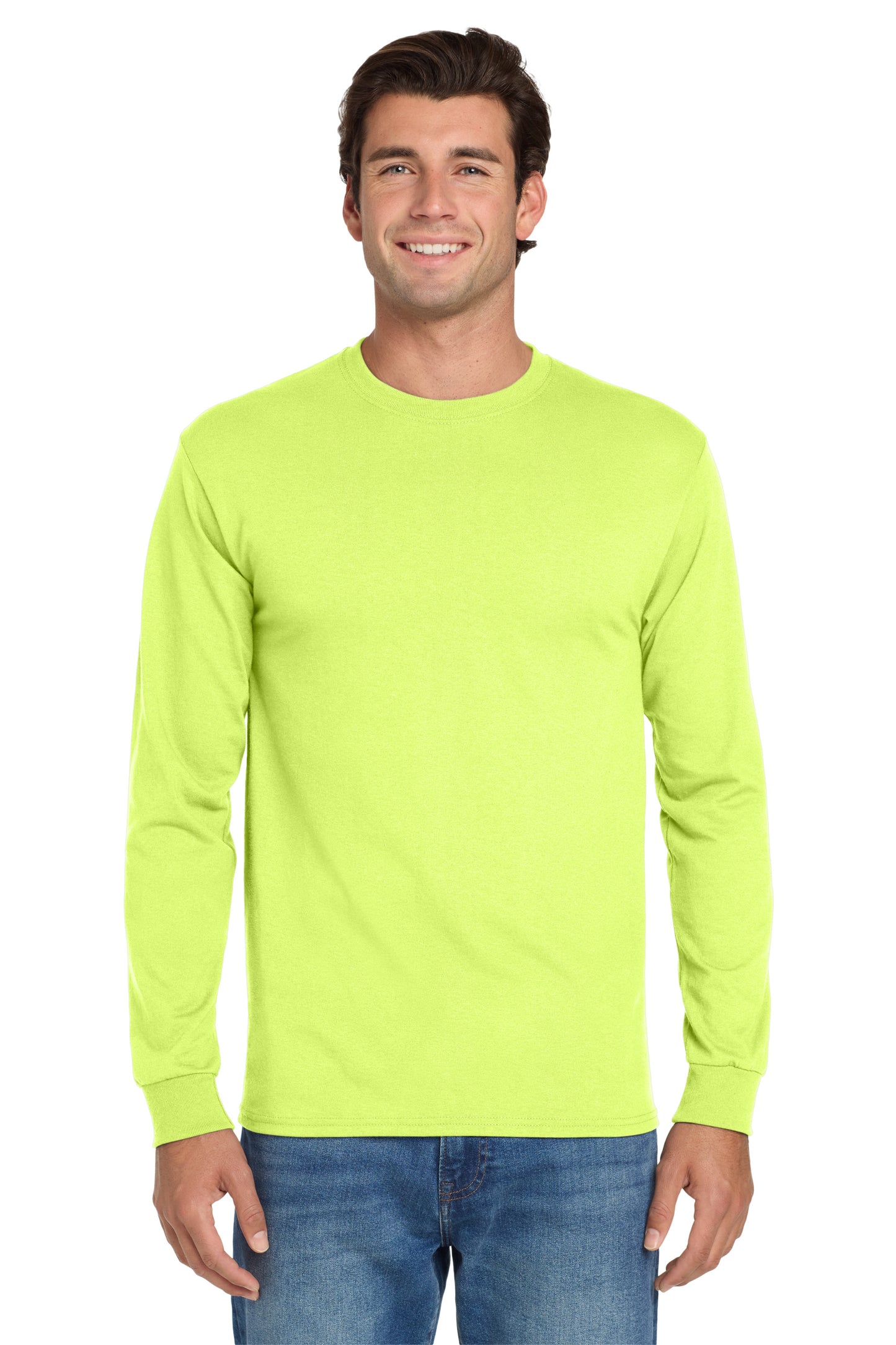 Jerzees - Dri-Power 50/50 Cotton/Poly Long Sleeve T-Shirt.  29LS