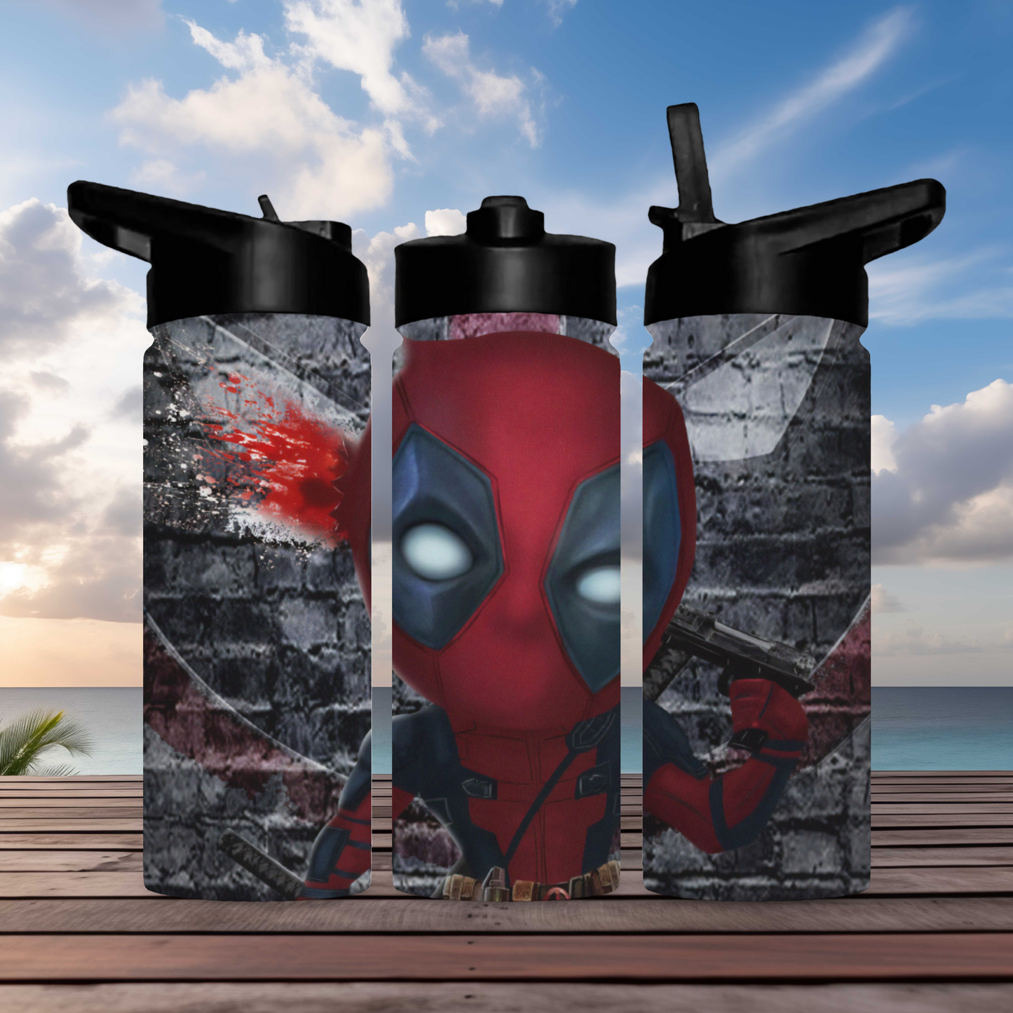 Deadpool Stainless Bottle 18OZ