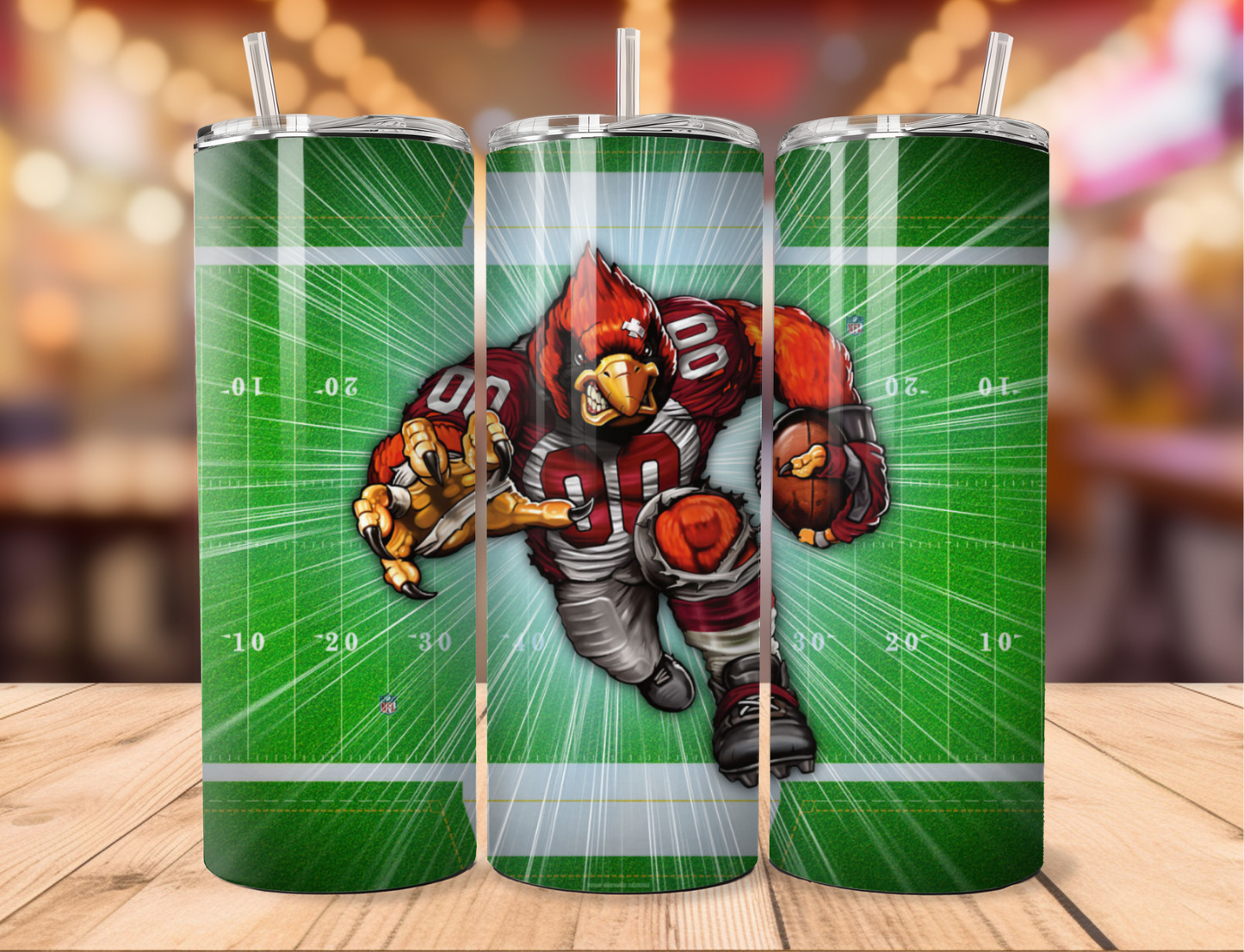 Arizona Cardinals Skinny Tumbler