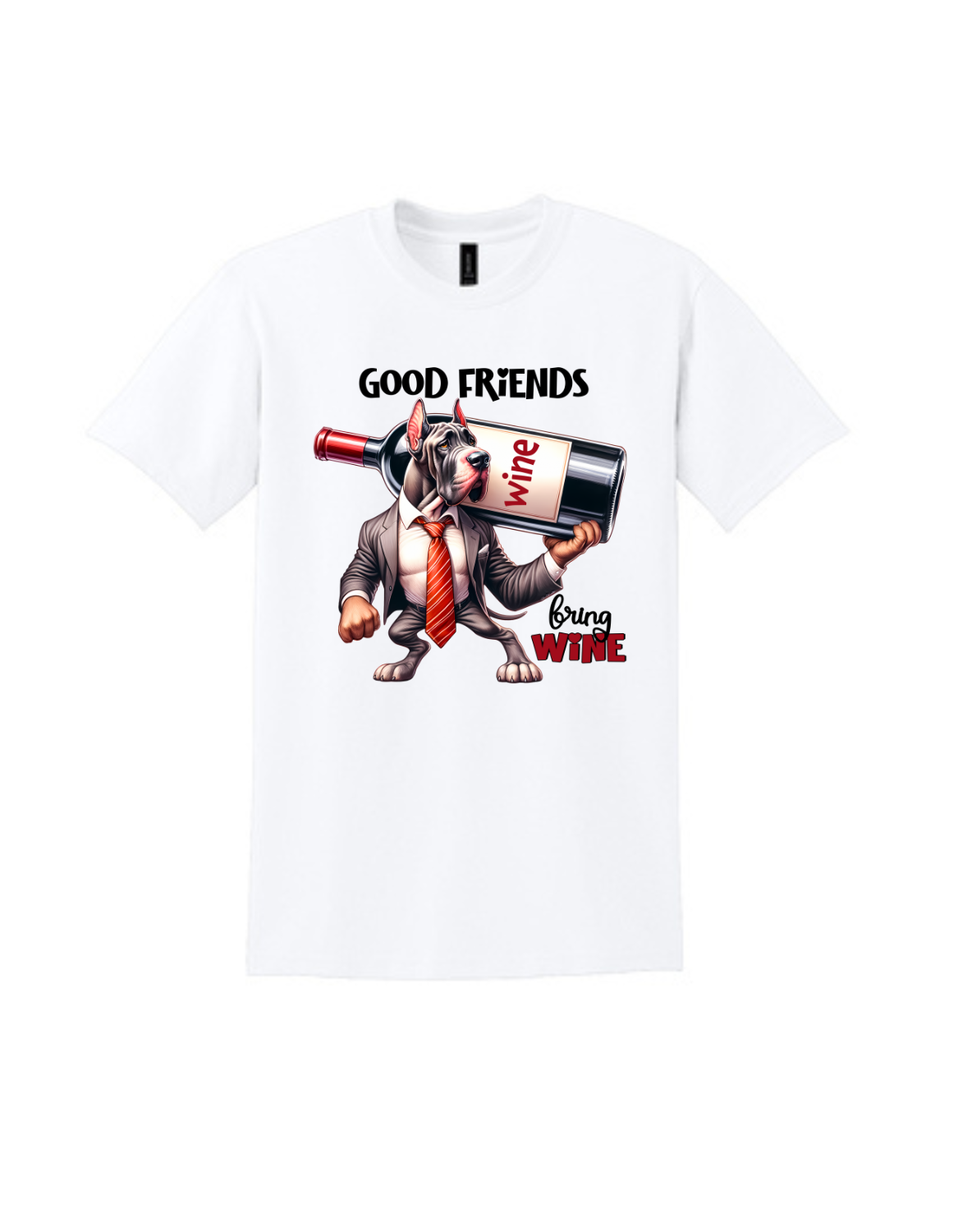 Good Friend Dog T-Shirt