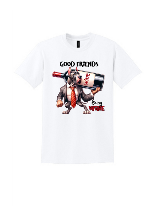 Good Friend Dog T-Shirt