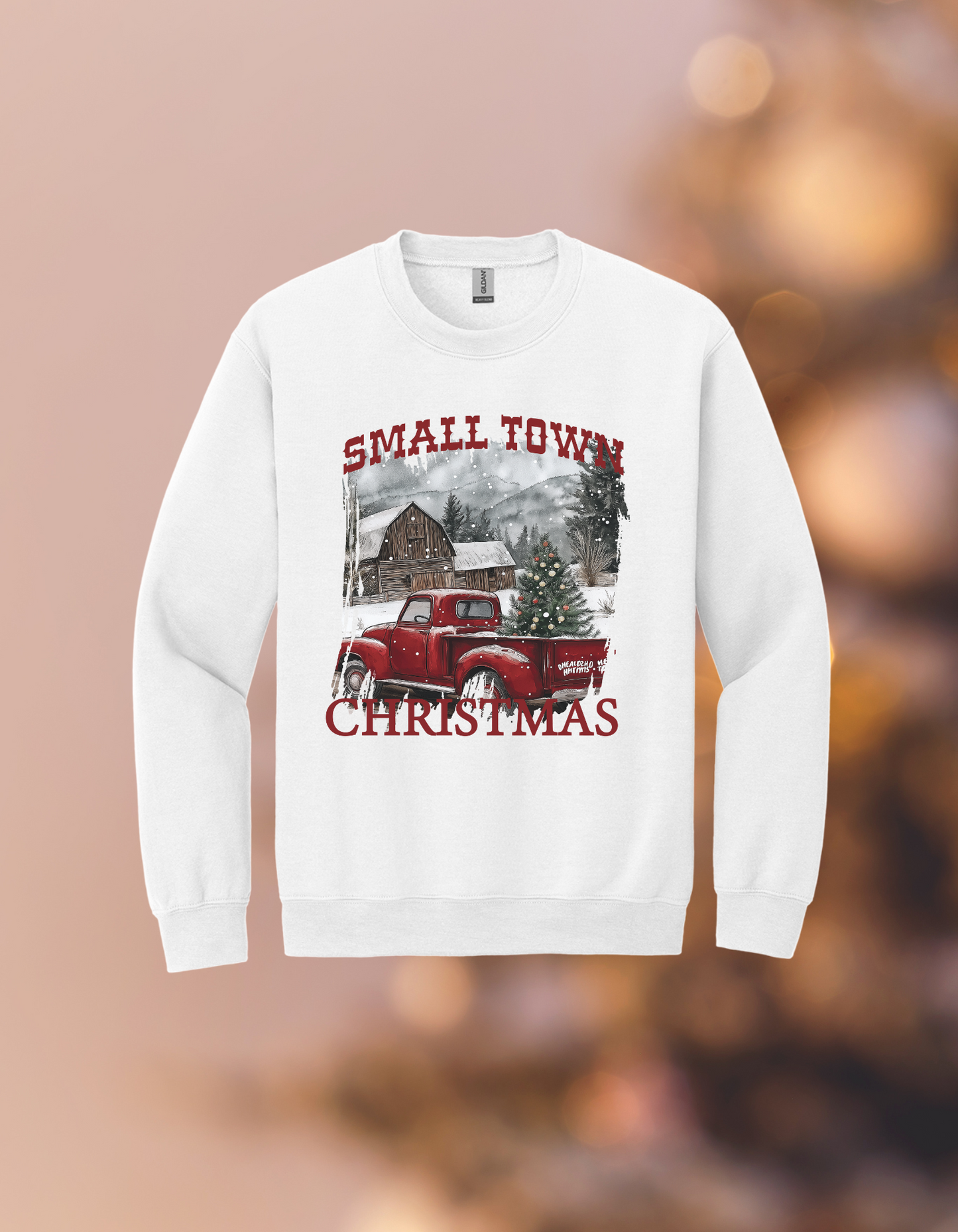 Small Town Christmas Long Sleeve