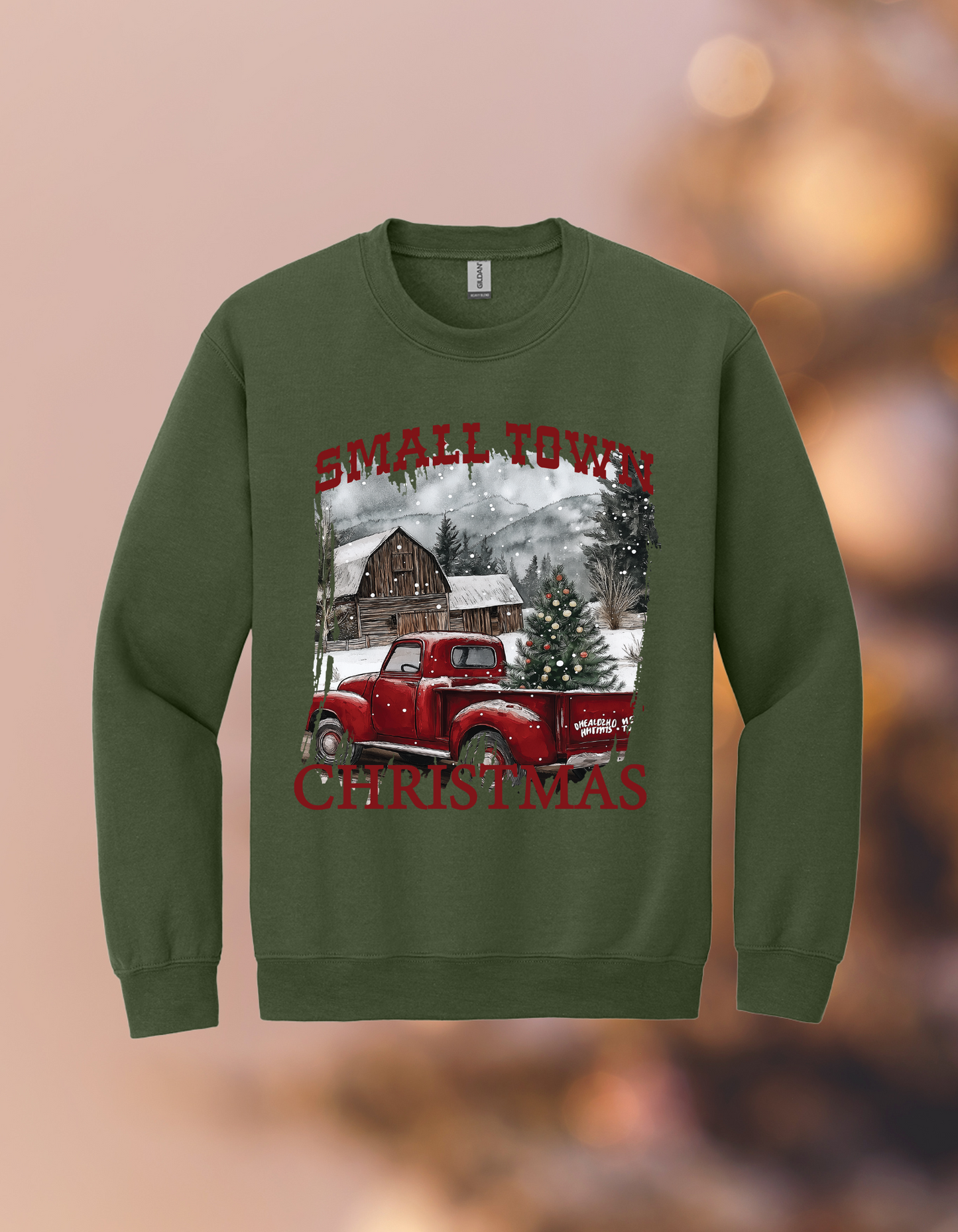 Small Town Christmas Long Sleeve