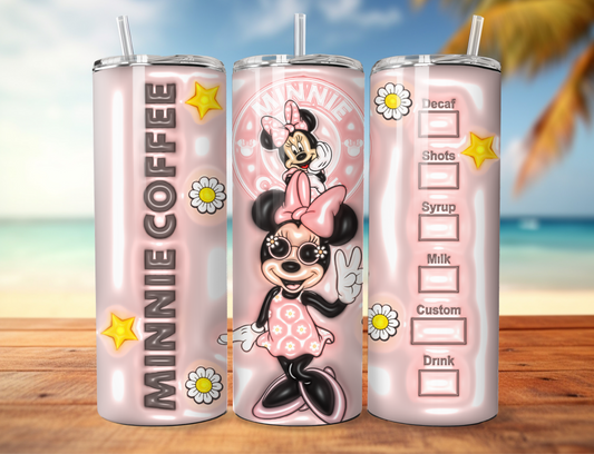 Minnie Coffee Skinny Tumbler