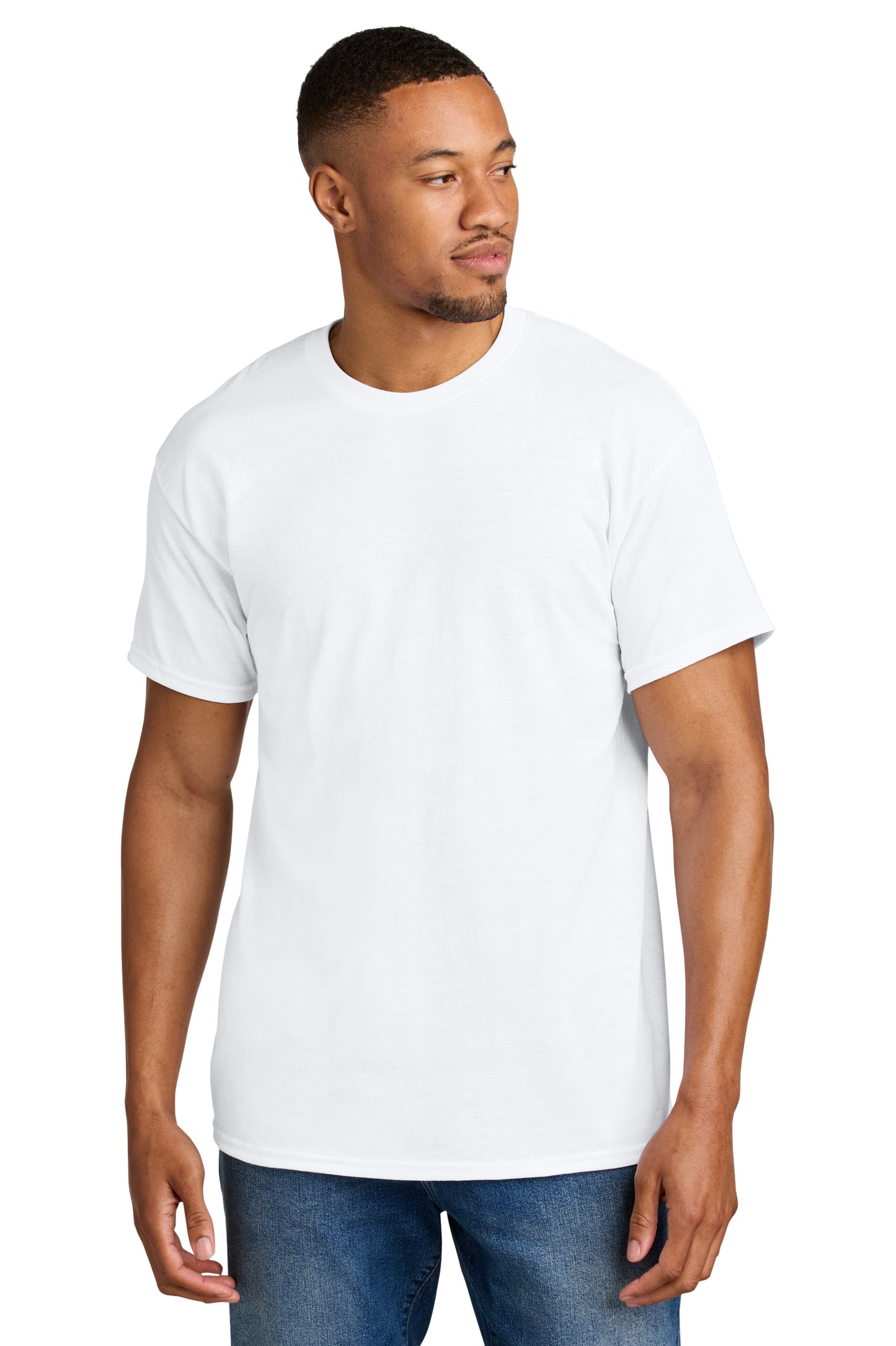 Gildan DryBlend 50 Cotton/50 Poly T-Shirt. 8000