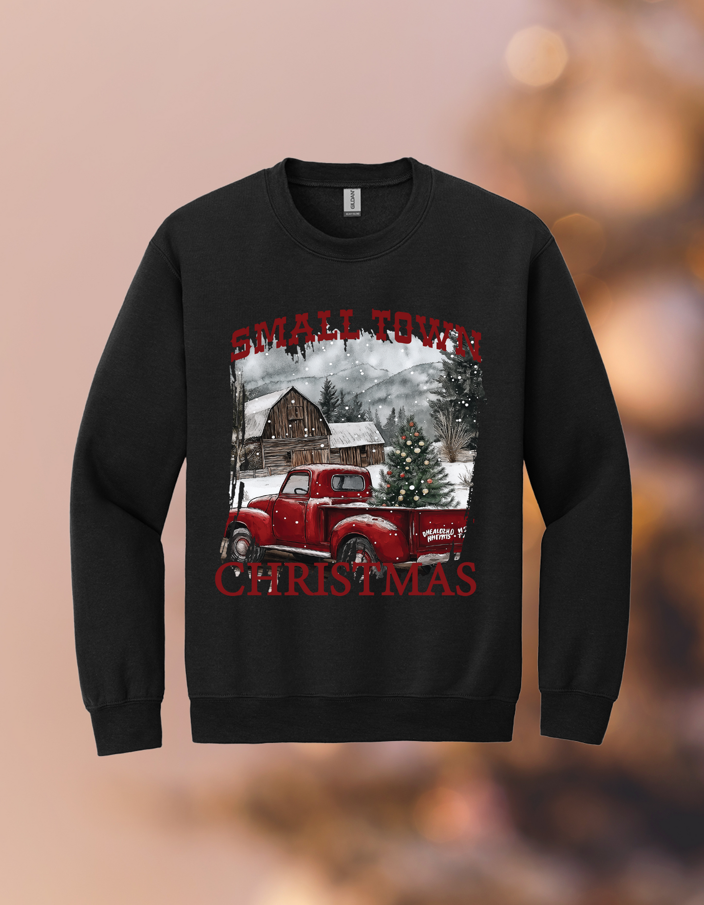 Small Town Christmas Long Sleeve