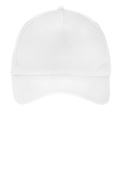 Port Authority Five-Panel Twill Cap.  CP86