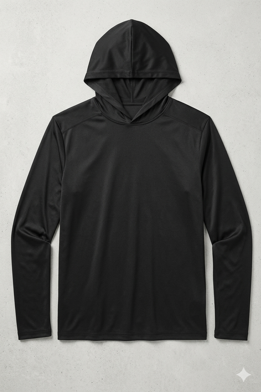 Sport-Tek Posi-UV Pro Long Sleeve Hoodie ST420LSH