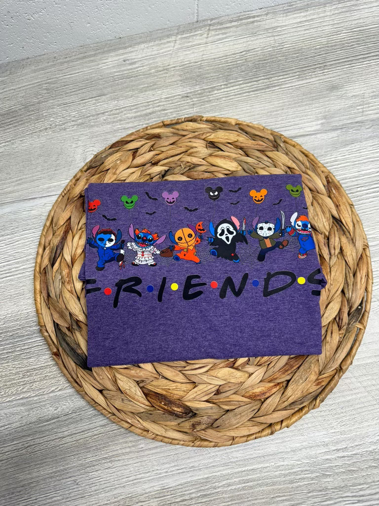 Friends Halloween Stitch T Shirt