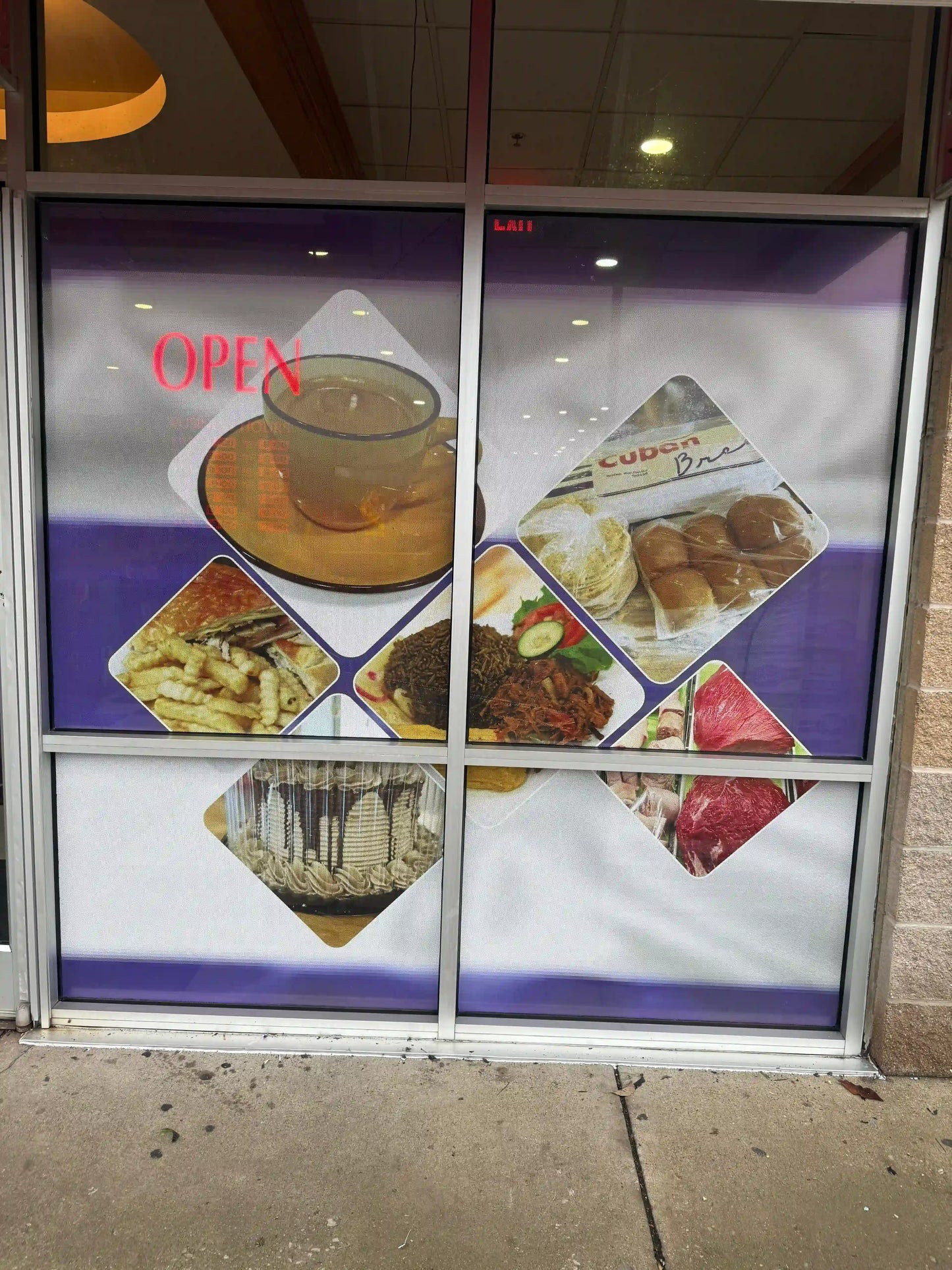 One Way Window Graphics in Louisville | Perforated Window Vinyl
