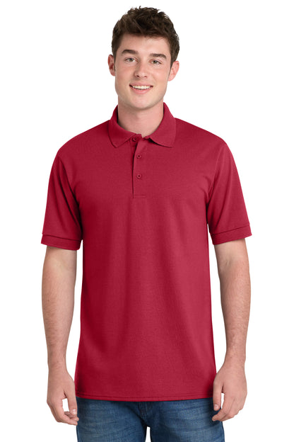 Port & Co Core Blend Jersey Knit Polo. KP55