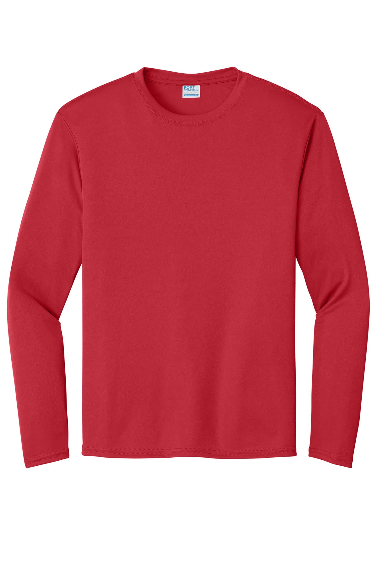 Port & Co Long Sleeve Performance Tee. PC380LS