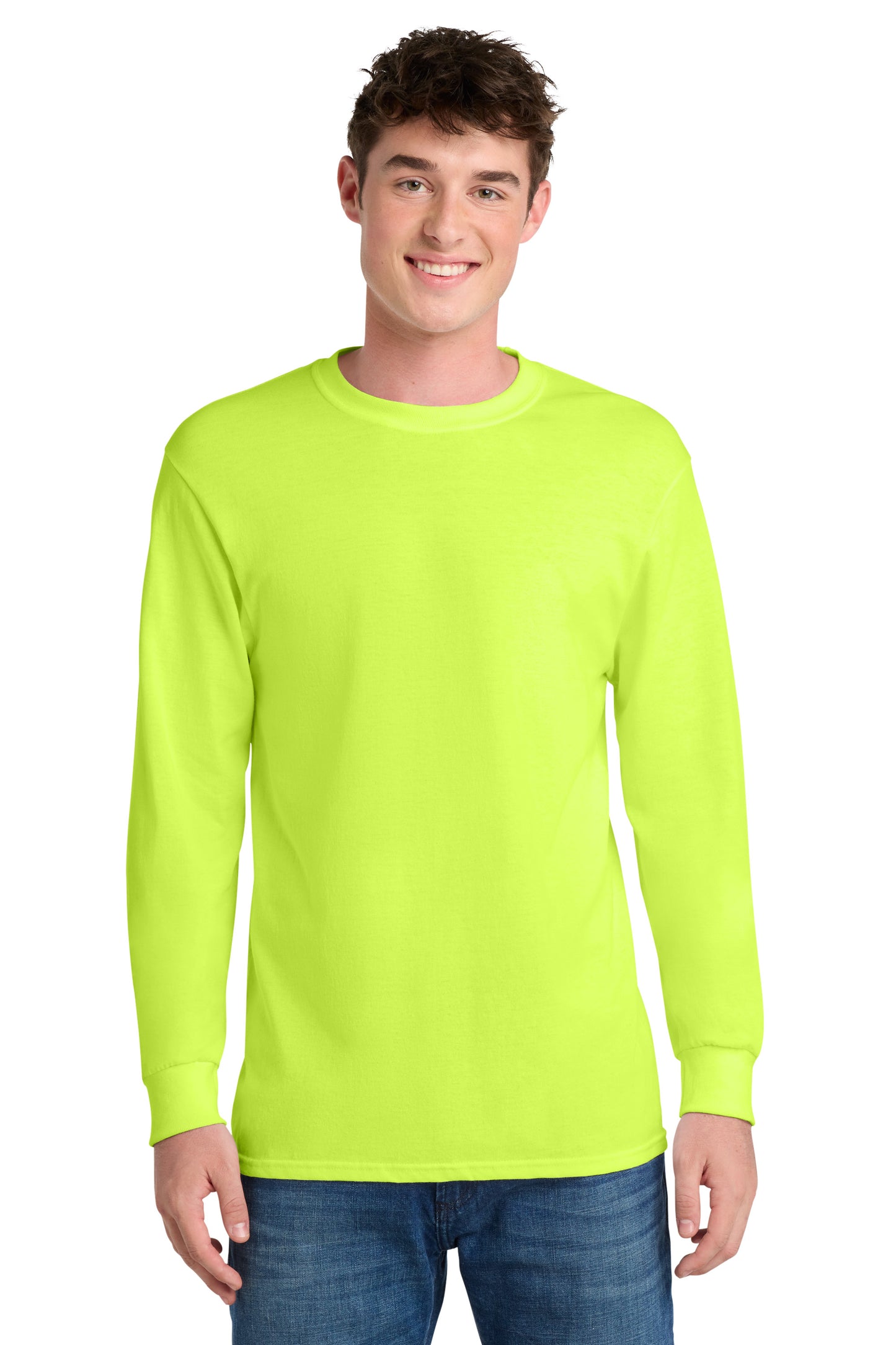 Port & Co Long Sleeve Core Blend Tee. PC55LS