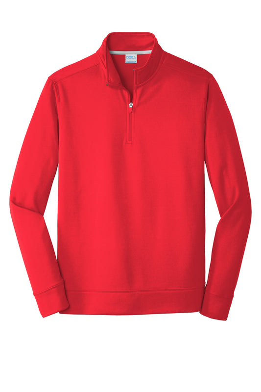 Port & Co Performance Fleece 1/4-Zip Pullover Sweatshirt. PC590Q