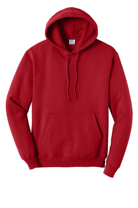 Port & Co Core Fleece Pullover Hooded Sweatshirt. PC78H