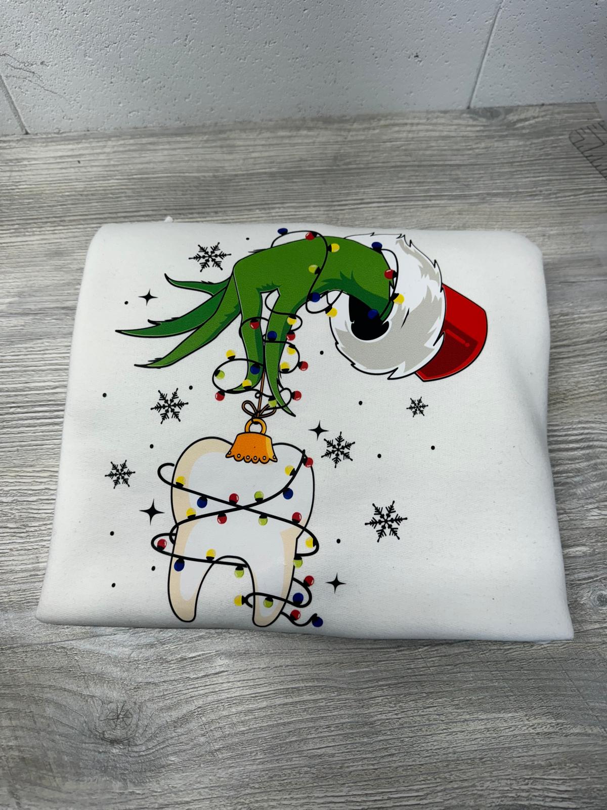 Christmas Dentist Grinch Long Sleeve